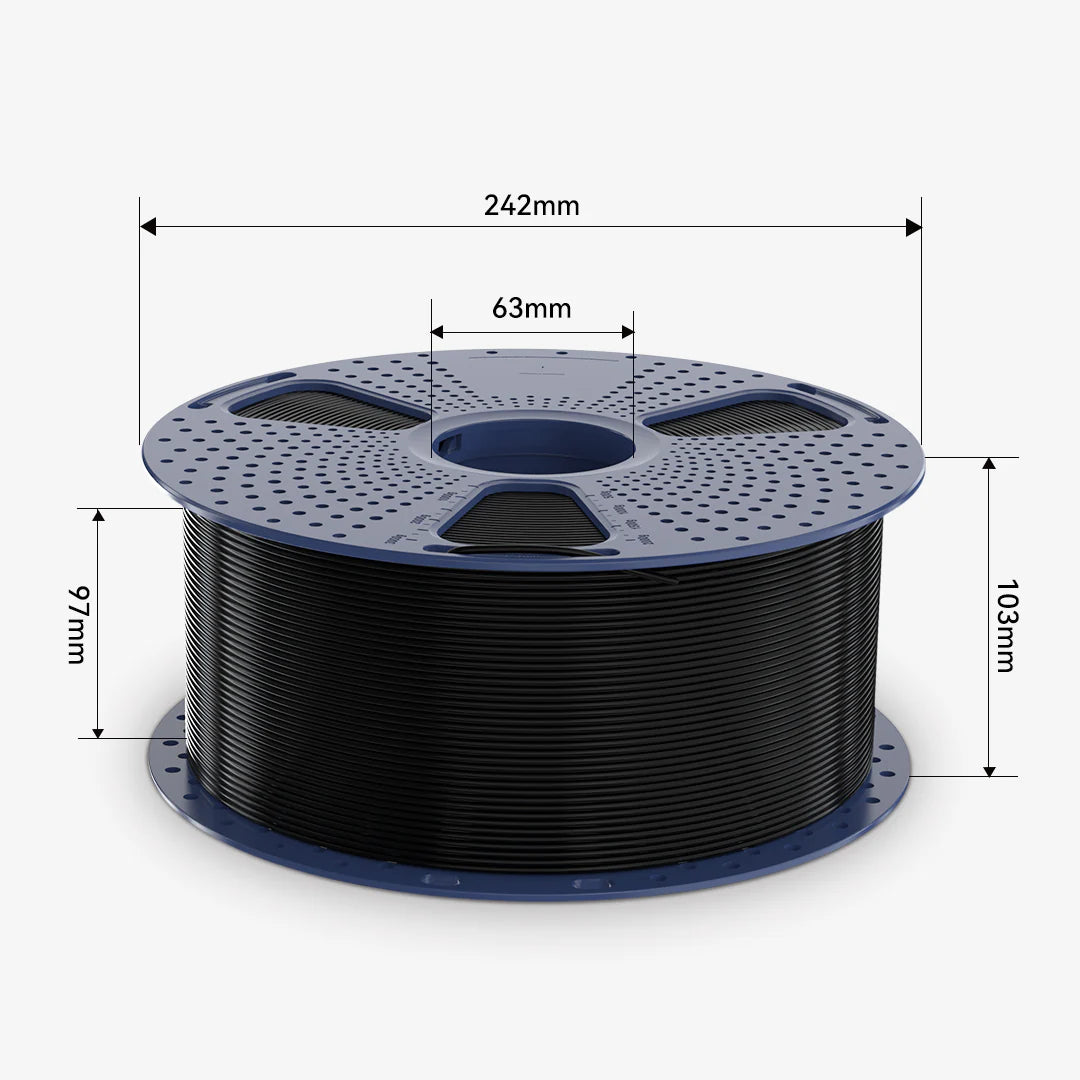 High Speed PLA 3KG Large Spool 3D Printer Filament 3KG