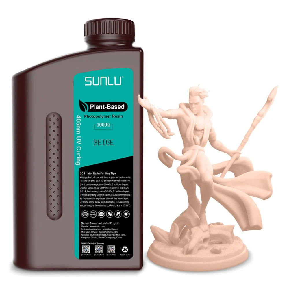 [MOQ: 6 Bottles] No Odor Standard Resin Plant-Based Resin 1000G