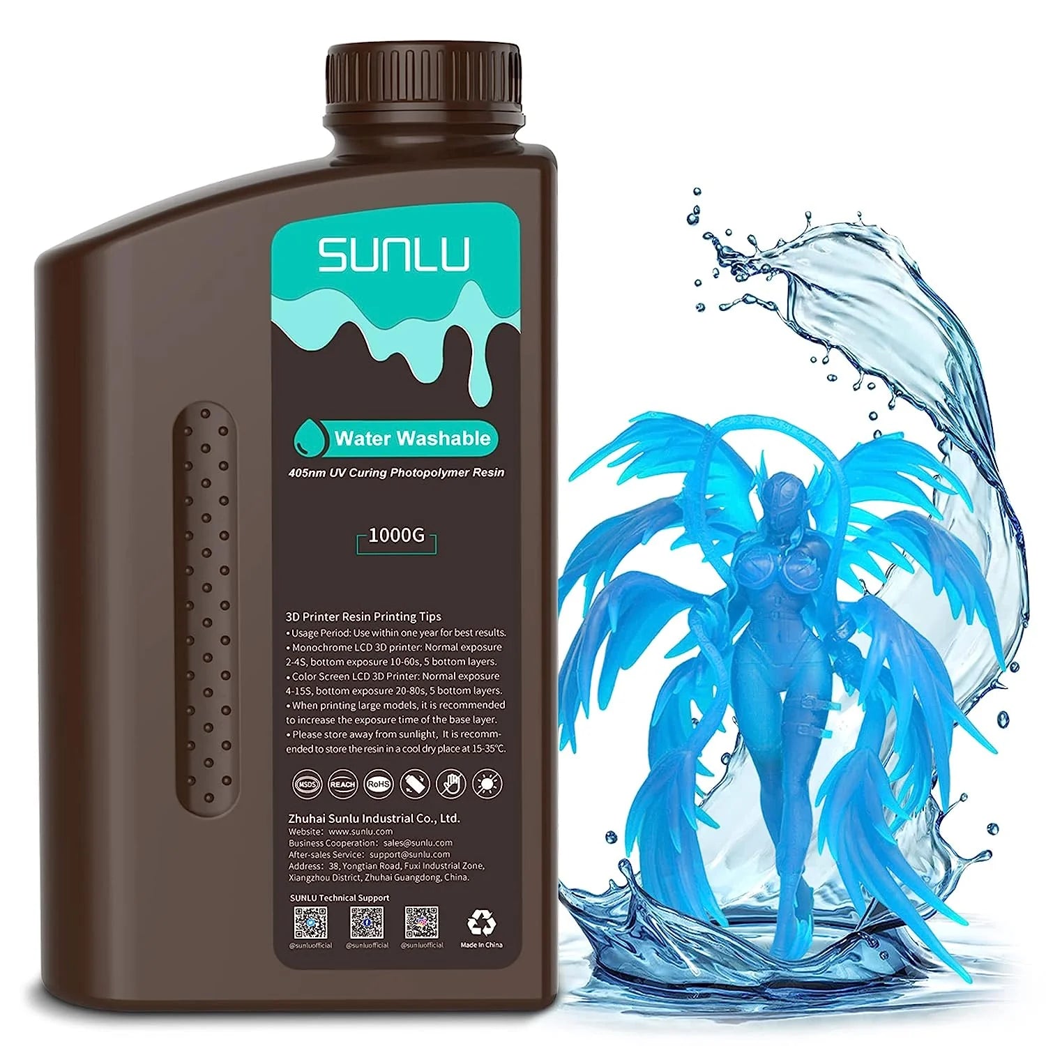 [Get 5 for the Price of 4] 1000g Standard Resin, Water-wash Standard Resin and Standard Plus Resin